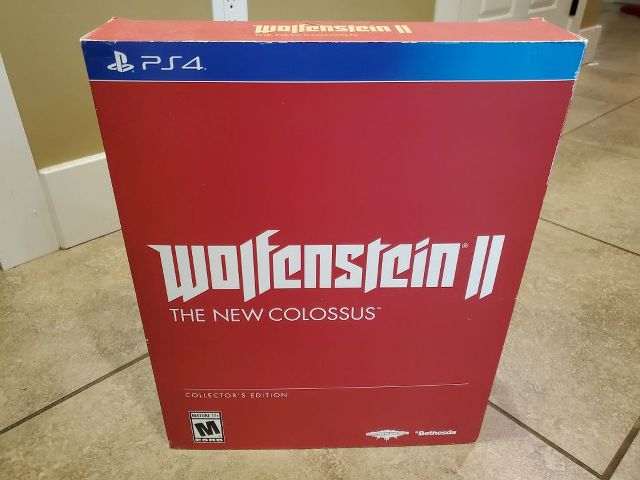 Sony Playstation 4 Wolfenstein II Collector's Edition video game